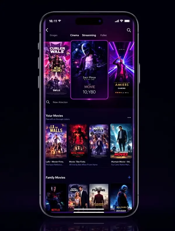蜗牛视频 APP 界面预览